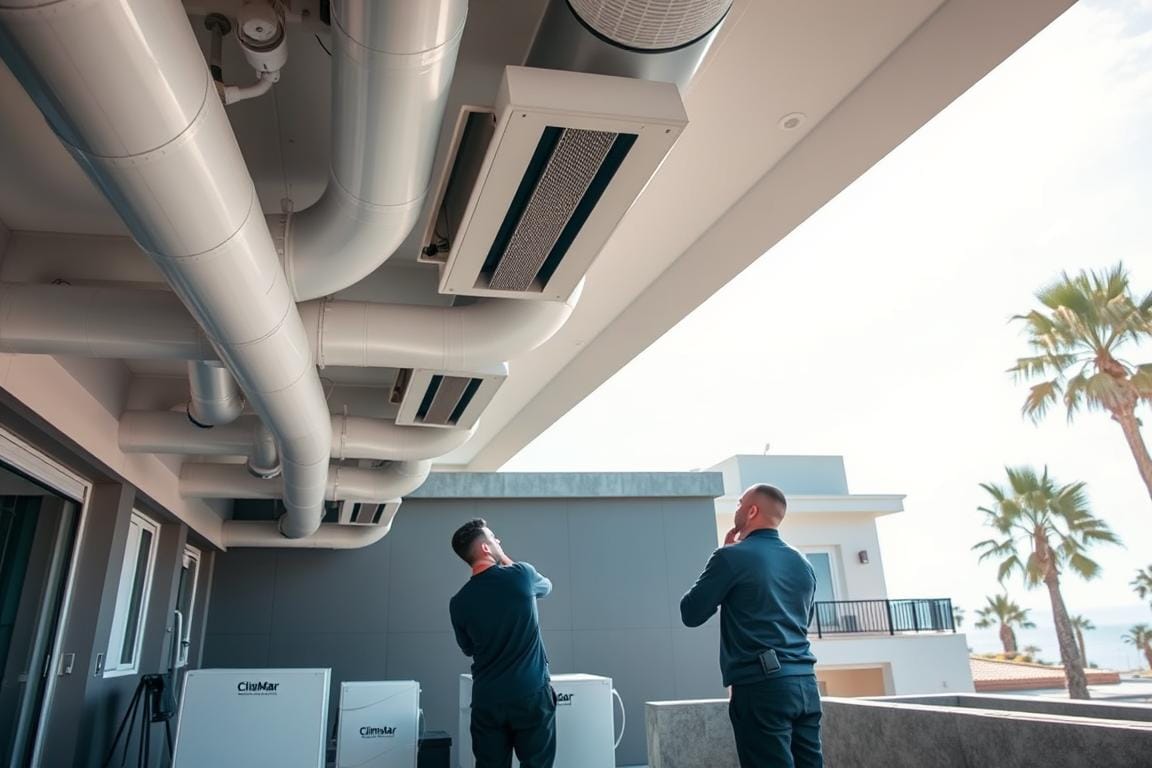 instalación aire acondicionado por conductos Lloret de Mar