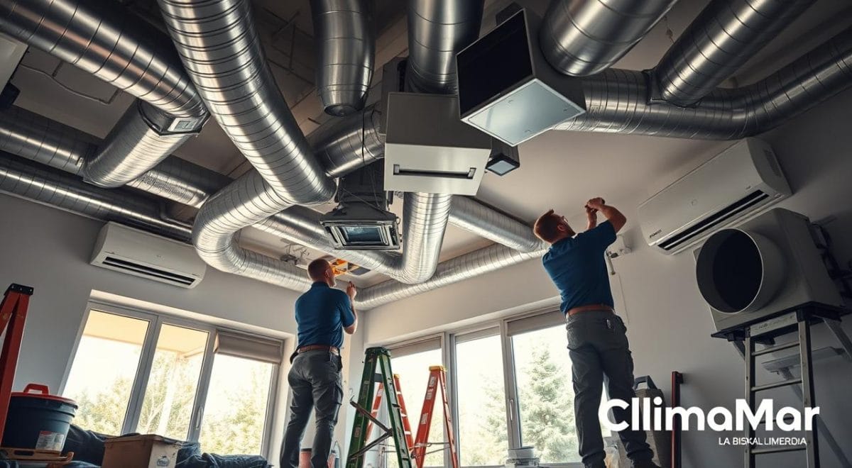 instalación de aire acondicionado