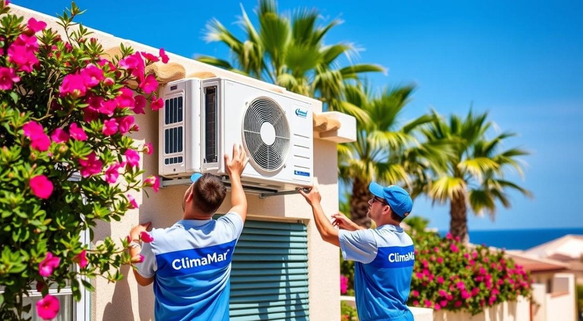 instalación de aires acondicionados Blanes