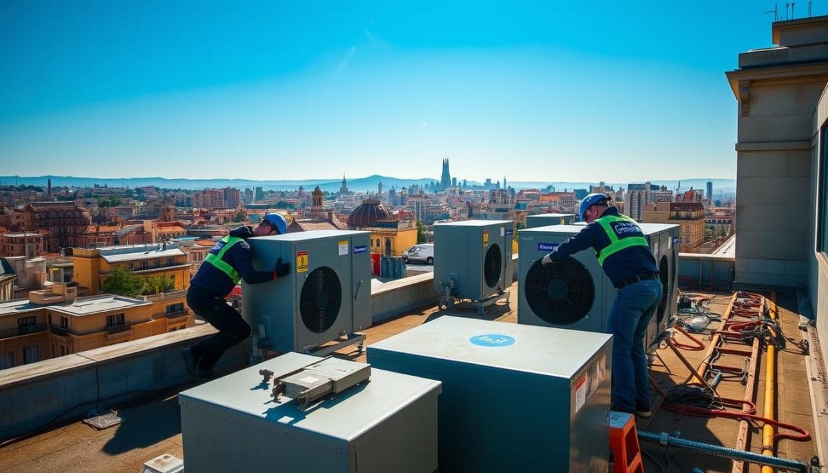 instalación de bombas de calor en Barcelona