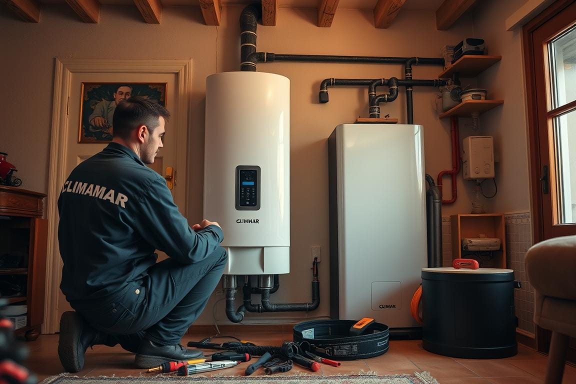 instalación de calderas de gas