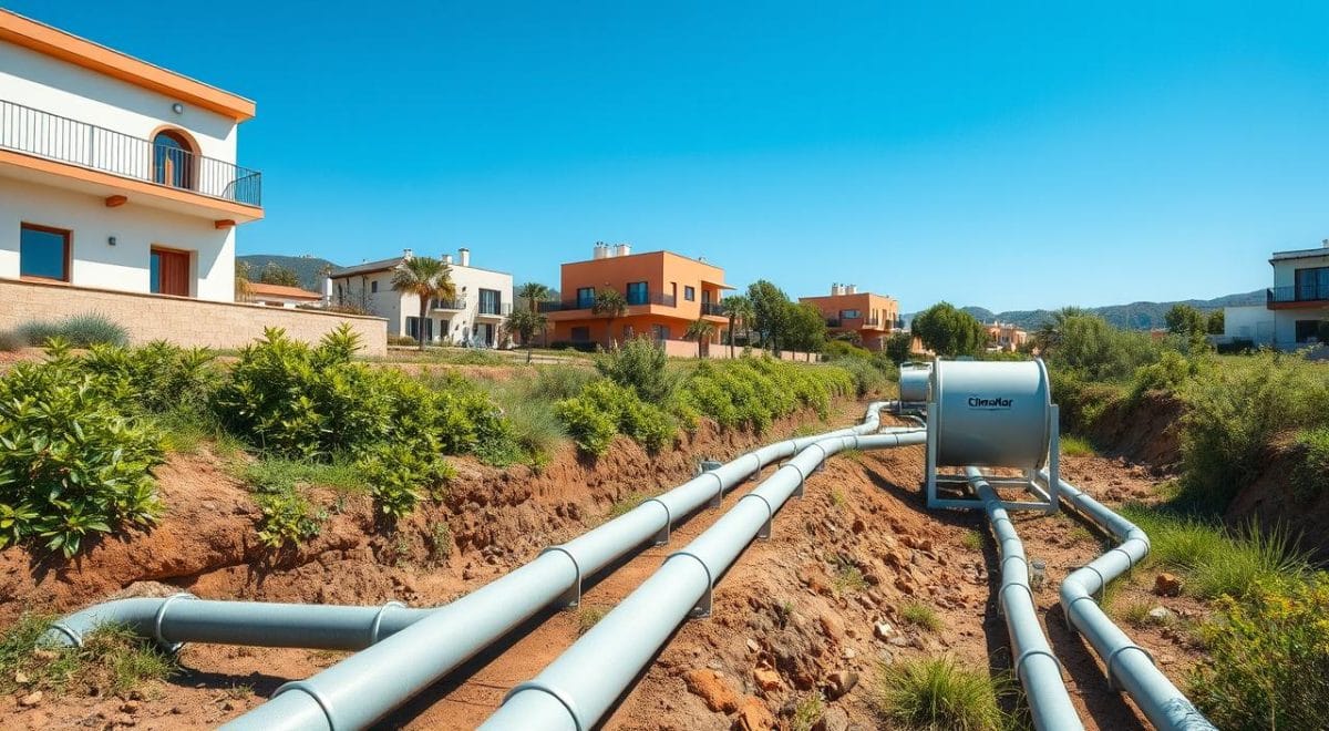 instalación geotérmica