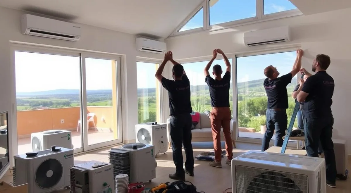 instaladores de aire acondicionado por conductos en Santa Cristina de Aro