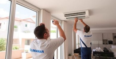 instaladores de aire acondicionado por conductos en Santa Cristina de Aro