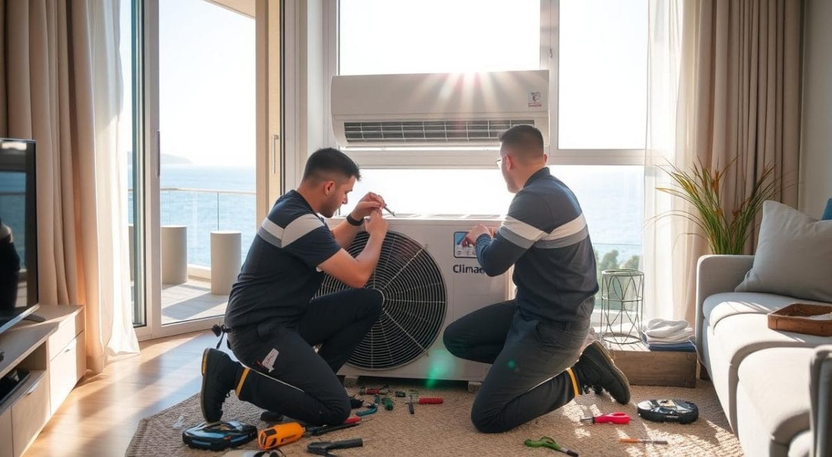 reparación de aires acondicionados Blanes