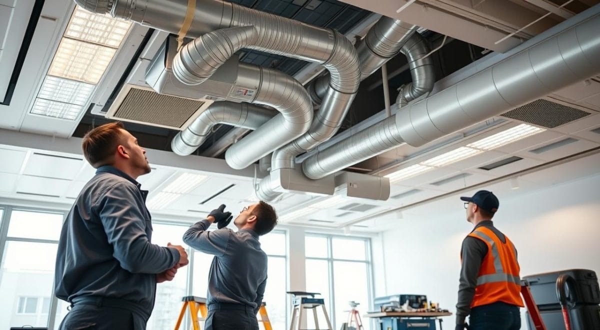 instalación de aire acondicionado por conductos