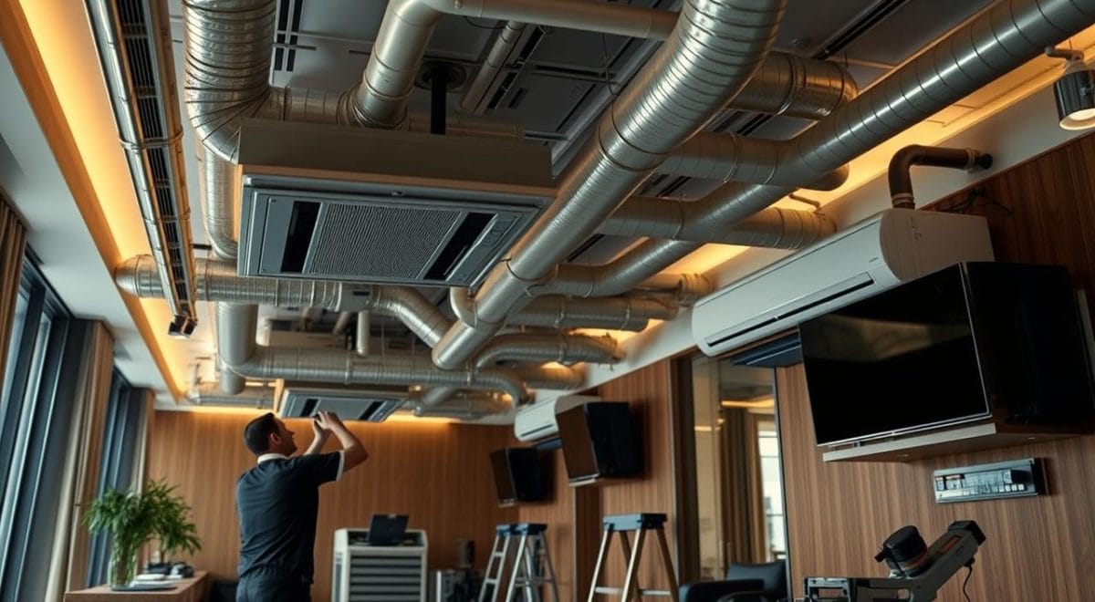 instalación de aire acondicionado Hostalric