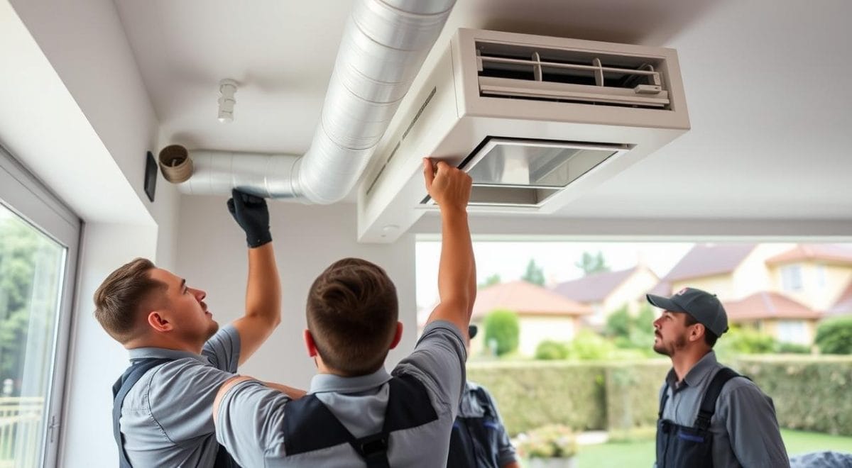 instaladores de aire acondicionado por conductos en Vallromanes