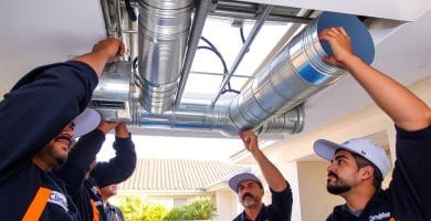 instaladores de aire acondicionado por conductos en Vallromanes
