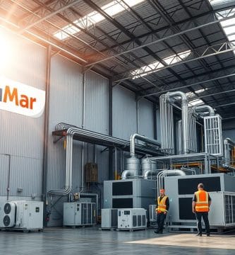 Climatización de naves industriales
