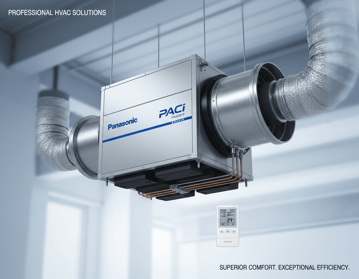 Aire acondicionado conductos Panasonic serie PACi