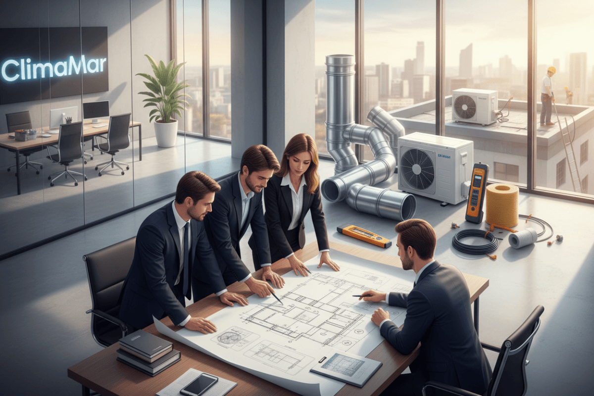 Fases clave para proyectos de climatización