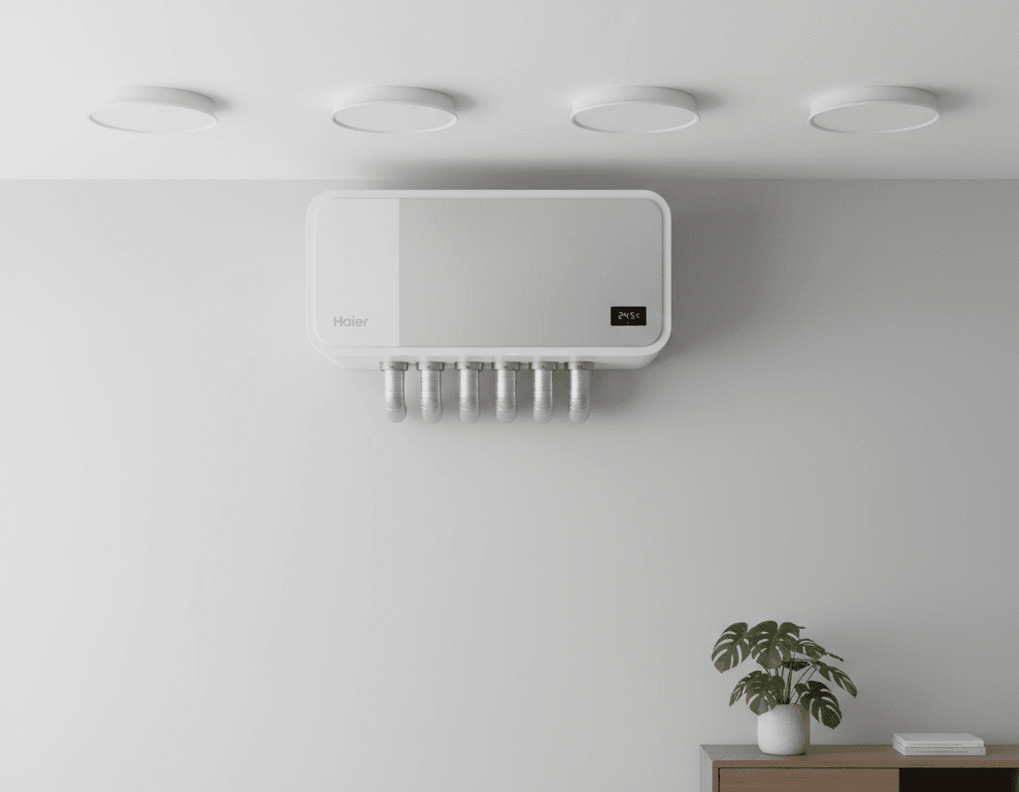 Sistema de conductos Haier para 80m2