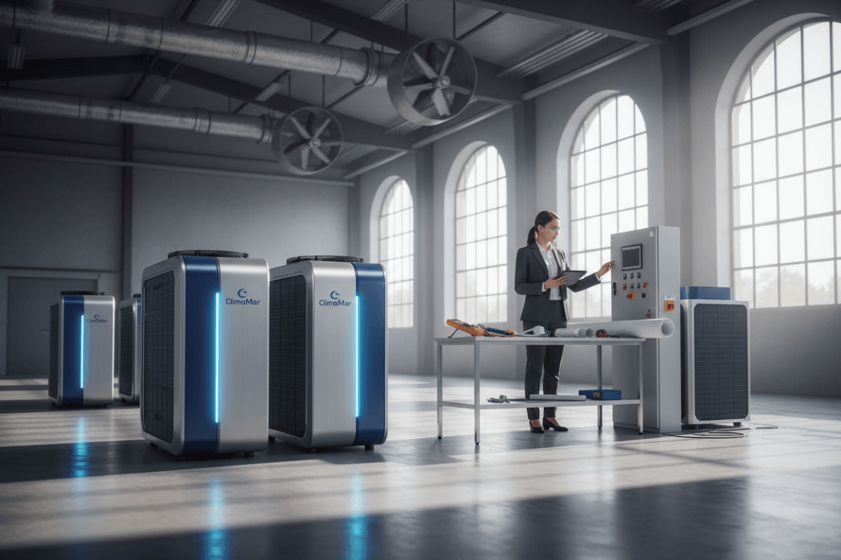 sistemas de climatización industrial eficientes